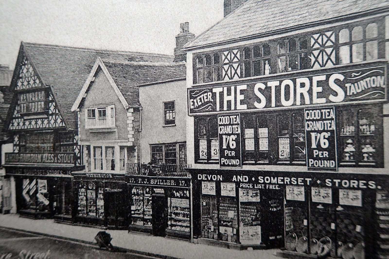 Fore Street c 1900 Taunton Somerset