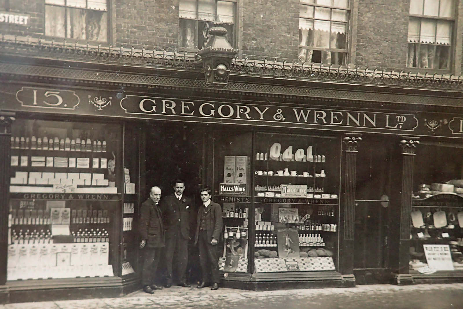 Gregory And Wren Chemist Taunton c 1908 Taunton Somerset 1