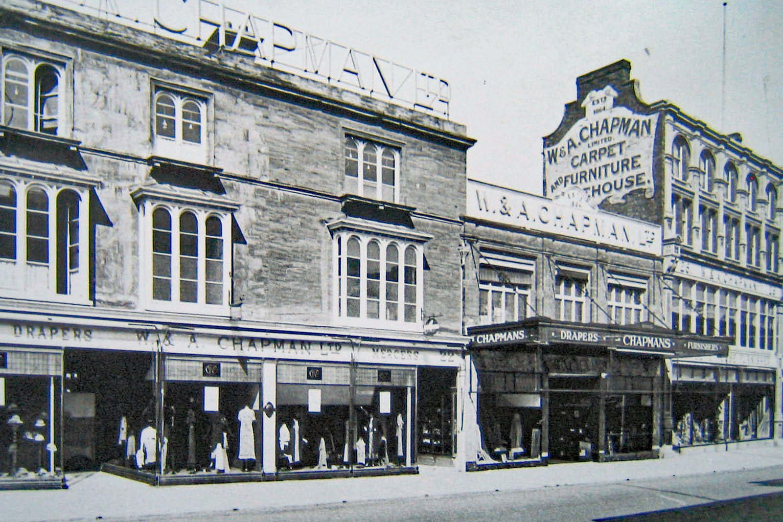 W and A Chapmans Department Store Taunton Somerset