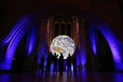 Gaia at Liverpool Cathedral for Liverpool City Councils River Festival 2019 by Gareth Jones
