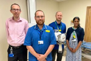 New radiotherapy superficial x ray unit opens at Musgrove Park Hospital