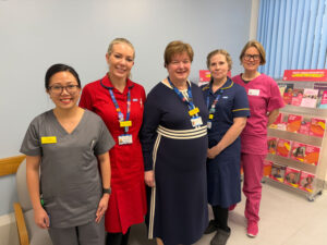 MUSGROVE PARK HOSPITAL TEAM New self referral system speeds up breast cancer diagnosis in Somerset